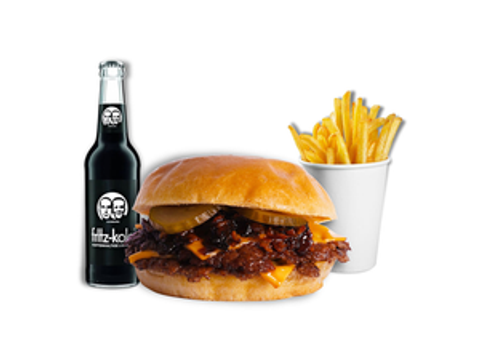 Double Bacon Jam Menü – Smash Burger von SMASH ME Wien